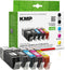 KMP C107BKXV Zwart, Cyaan, Magenta, Geel
