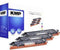 KMP H-T149CMY Tonercassette Combipack vervangt HP 126A, CE311A, CE312A, CE313A Cyaan, Magenta, Geel 1000 bladzijden Compatibel Toner multipack
