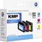 KMP H101V inktcartridge Cyaan, Magenta, Geel