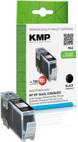 KMP H62 inktcartridge 1 stuk(s) Zwart