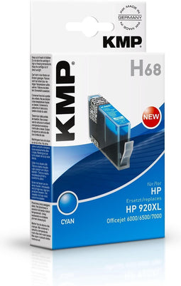 KMP H68 - inktcartridge / Cyaan