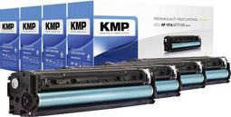 Kmp Toner Multipack Vervangt Hp 131A 131X Cf210A Cf210X Cf211A Cf212A Cf213A Compatibel Zwart Cyaan Magenta Geel 2400 Bladzijden H-T171V