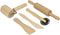 DIBYS BOETSEERSET VOOR KINDEREN WITTE KLEI + HOUTEN ACCESSOIRES