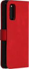 iMoshion Hoesje Geschikt voor Samsung Galaxy S20 Hoesje Met Pasjeshouder - iMoshion Uitneembare 2-in-1 Luxe Bookcase - Rood