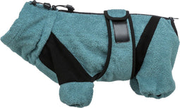 Trixie - Hondenkleding - Honden Badjas - Petrol - 30 cm