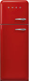 Smeg FAB30LRD6 - Koelvriescombinatie - 222/72 liter - Rood