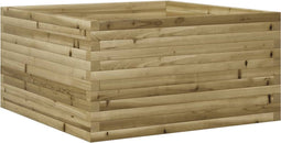vidaXL - Plantenbak - 90x90x46 - cm - geïmpregneerd - grenenhout