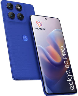 Motorola edge 60 pro - Android 15 - 512GB opslag - Blauw