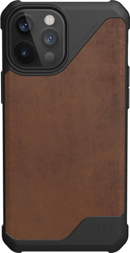 UAG - Geschikt voor iPhone 12 Pro Max - Metropolis backcover hoes - Bruin
