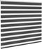 vidaXL - Zebra - rolgordijn - 165x100 - cm - stofbreedte - 160,9 - cm - zwart