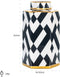 Richmond Pot Arto klein goud (Black/white)