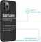 iMoshion Hoesje Geschikt voor iPhone 12 Pro / 12 Hoesje Siliconen - iMoshion Design hoesje - Zwart / Sarcasm
