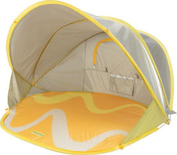 Waimea Totoka - Pop-Up Strandtent - UPF50+ - Geel - 130 x 130 x 100 cm