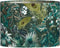Light & Living Lampenkap ovaal Xenia Flora - Groen - 38x17.5x28cm - Oosters