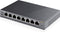 TP-Link TL-SG108PE - Netwerkswitch - 8-Poorten - PoE - Smart Switch