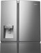 Hisense RS818N4IID - Amerikaanse koelkast - 632L - Water- en ijsdispenser - No Frost - RVS - Energielabel D