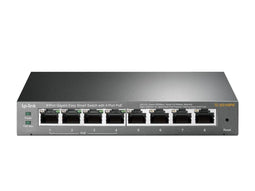 TP-Link TL-SG108PE - Netwerkswitch - 8-Poorten - PoE - Smart Switch