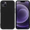 iMoshion Hoesje Geschikt voor iPhone 13 Hoesje Siliconen - iMoshion Color Backcover - Zwart