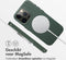 Accezz iPhone 15 Pro - Back Cover - MagSafe Leather - Cedar Green