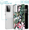 iMoshion Hoesje Geschikt voor Samsung Galaxy A72 Hoesje Siliconen - iMoshion Design hoesje - Groen / Roze / Tropical Jungle