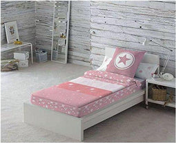 Gewatteerd beddengoed met ritssluiting Cool Kids Indigo A (Bed van 90)