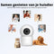 FlinQ Smart Huisdiercamera - 2K Binnen Camera met Huisdier Detectie en Tweeweg-Audio - Wit