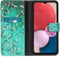 iMoshion Hoesje Geschikt voor Samsung Galaxy A13 (4G) Hoesje Met Pasjeshouder - iMoshion Design Softcase Bookcase - Blauw / Blossom