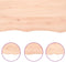vidaXL - Wandschap - 160x50x(2-6) - cm - onbehandeld - massief - eikenhout