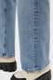 PCHOLLY HW WIDE JEANS MB - High Waist - Comfortabel - Denim