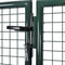 vidaXL - Tuinpoort - modern - hekwerk - 289 - x - 175 - cm - / - 306 - x - 225 - cm - (donkergroen)