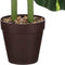 Mica Decorations Caladium - Kunstplant H100 x Ø50 cm - Donkergroen