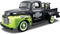 Maisto Ford F-1 1948 Met Harley-Davidson schaal 1:24 (groen/zwart)