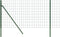 vidaXL - Draadgaashek - 1x25 - m - gegalvaniseerd - staal - groen