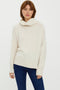 VERO MODA VMDOFFY - Gebreide poncho - Waterval hals - Maat S