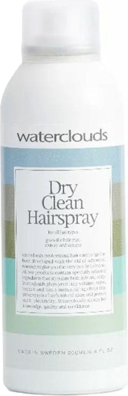 Waterclouds Dry Clean Hairspray Droogshampoo - 200 ml- Normale shampoo - Voor Alle haartypes -