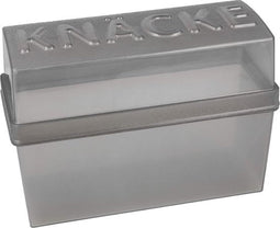 Knäcke Crackerdoos - Knackebrod Bewaardoos - Bewaardoos - Transparant Donker
