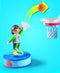 PLAYMOBIL 71328 - City Life Uitbreiding Sportschool - Gymzaal met Basketbalring en Accessoires