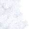 vidaXL - Kunstkerstboom - met - verlichting - en - kerstballen - 150 - cm - PVC - wit