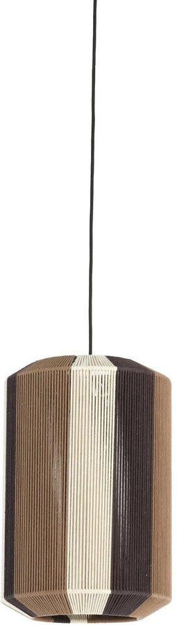 Light & Living Hanglamp Kozana - Donkerbruin - Ø30cm - Modern - Hanglampen Eetkamer, Slaapkamer, Woonkamer