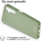 iMoshion Hoesje Geschikt voor Samsung Galaxy A14 (5G) Hoesje Siliconen - iMoshion Color Backcover - groen