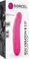 Dorcel - Real Vibration S 2.0 - Oplaadbare Realistische Mini Vibrator - Roze