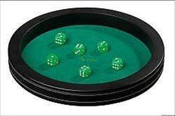 Philos 3203 - Dobbelsteenbak - Kunstleer - Ø 35 cm