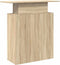 vidaXL - Receptiebalie - 100x40x104 - cm - bewerkt - hout - sonoma - eikenkleurig