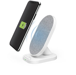 Hama QI-FC10S-Fab - Draadloze oplader - Wireless Fast Charge tot 10 W - Wit