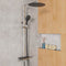 EISL GRANDE VITA - Hoofddouche set - Thermostatische mengkraan - Chroom-zwart