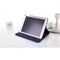 Lunso - Geschikt voor iPad 2 / 3 / 4 - Stand flip sleepcover hoes - Donkerblauw