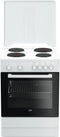 Beko FSS66000GW - Fornuis - 4 keramische kookzones - Wit