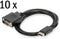 Assmann AK-990900-020-S - DisplayPort naar DVI-D Adapterkabel - 2.00 m - Zwart