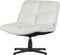 WOOOD Exclusive Vinny Draaifauteuil - Boucle - Off White - 80x75x75