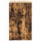 vidaXL - Garagekast - 40x51x85 - cm - massief - grenenhout - gerookt - eiken